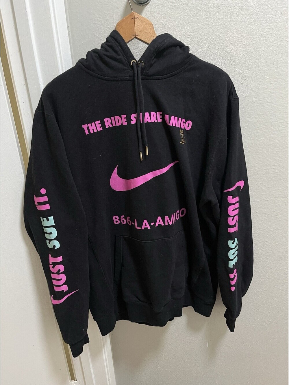Octobers Very Own Custom Print Pullover Hoodie Sz XL Genuine